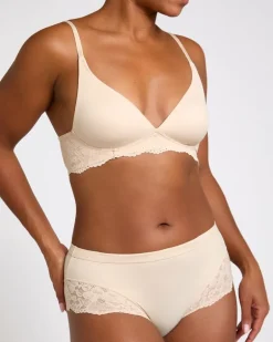 Soft Lace Midi Briefs