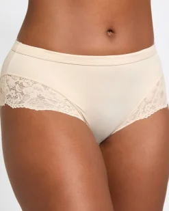 Soft Lace Midi Briefs
