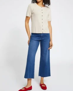Soft Lightweight Button Cardigan