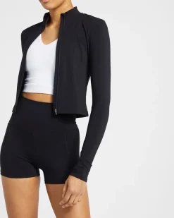 Soft Sculpt Zip-Through Jacket