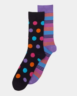 Soft Touch Bamboo Socks - Pack Of 2