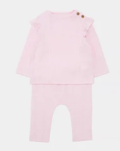 Spot Frill Set (Newborn-12 Months)