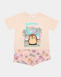 Squishmallows Short-Sleeve Pyjama Set (5-14 Years)