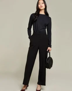 Straight Leg Smart Trousers