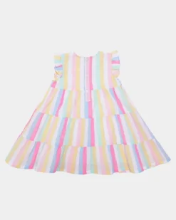 Stripe Lurex Dress (6 Months-5 Years)