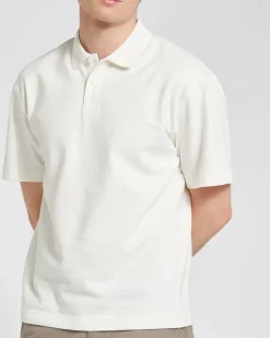 Textured Relaxed Fit Polo