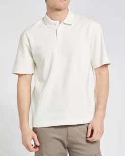 Textured Relaxed Fit Polo