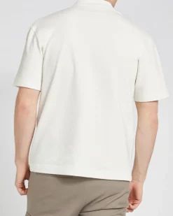 Textured Relaxed Fit Polo