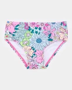 Three-Piece Floral Rash Guard Set (9 Months-6 Years)