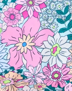 Three-Piece Floral Rash Guard Set (9 Months-6 Years)