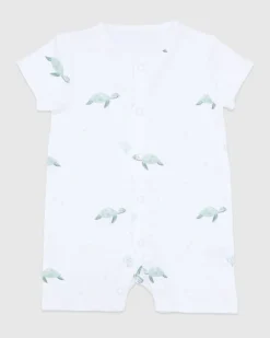 Turtle Rompers - Pack Of 2