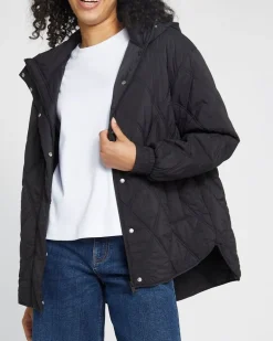 Twin Stitch Quilted jacket