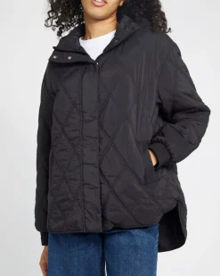 Twin Stitch Quilted jacket