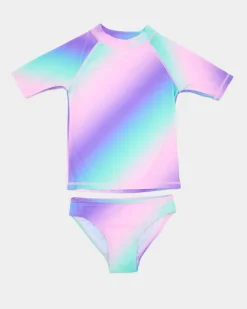 Two-Piece Rash Guard Set (3-14 Years)