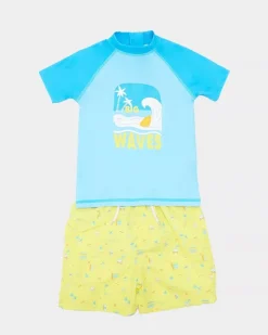 Two-Piece Surf Rash Guard Set (9 Months-6 Years)