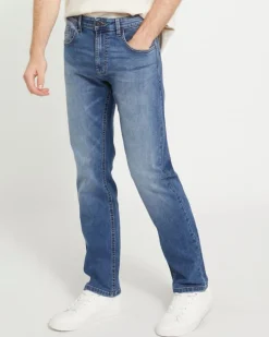 Ultra Stretch Straight Fit Jeans