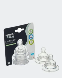 Vital Baby Teats Medium Flow