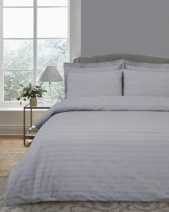 Waffle Stripe Duvet Set