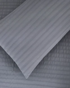 Waffle Stripe Duvet Set