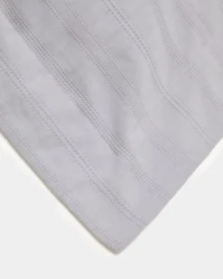 Waffle Stripe Oxford Pillowcases - Pack Of 2