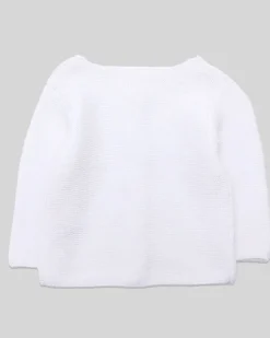 White Cardigan (Newborn-12 Months)