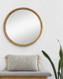 Wood Trim Mirror