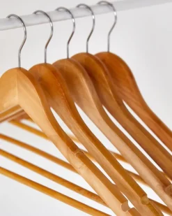 Wooden Hangers - Pack Of 5