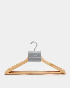 Wooden Hangers - Pack Of 5