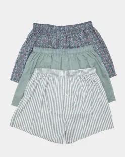 Woven Boxers - Pack Of 3