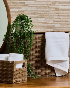 Woven Storage Basket With Handles